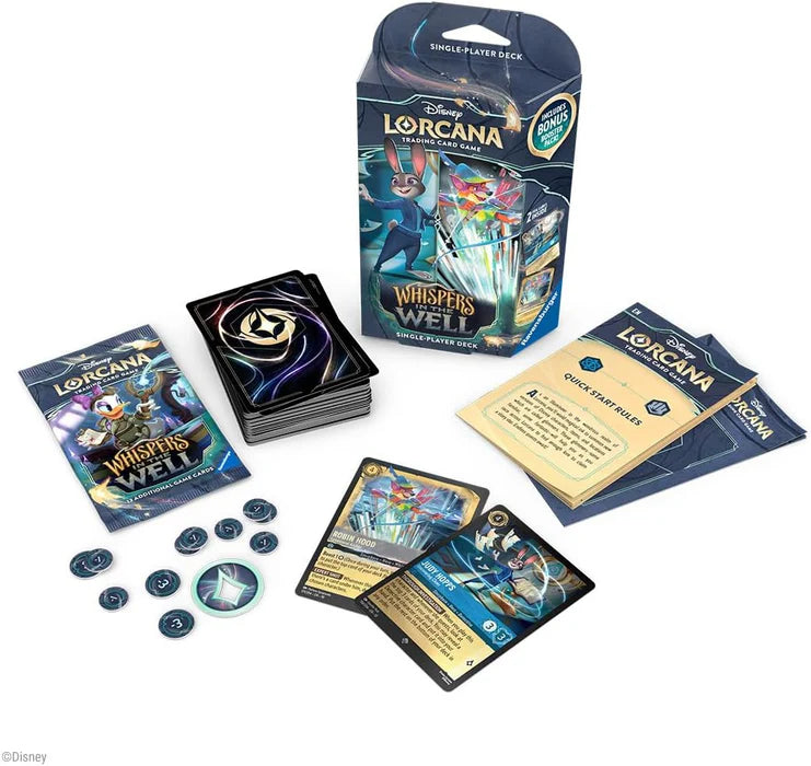 Lorcana: -Whispers in the Well Starter Deck- (Robin Hood)