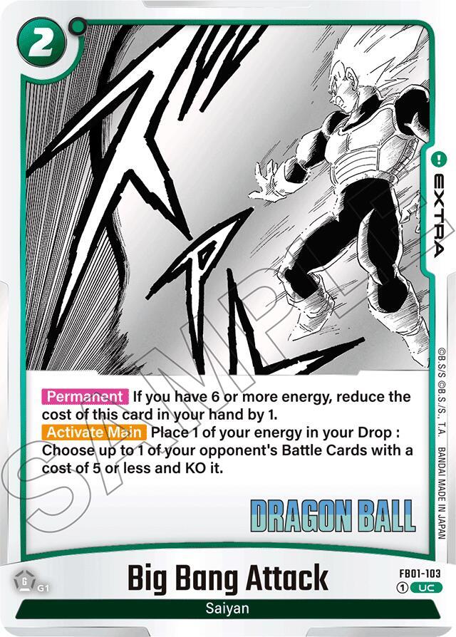 Big Bang Attack - Manga Booster 01 - Dragon Ball Super: Fusion World