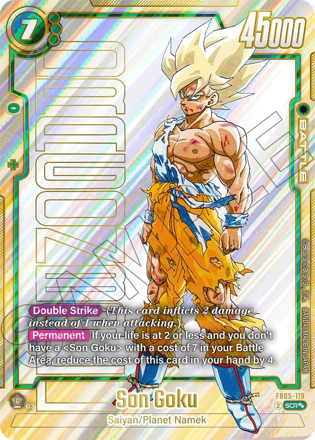 Son Goku - FB05-119 (Super Alternate Art) - Manga Booster 01 - Dragon Ball Super: Fusion World