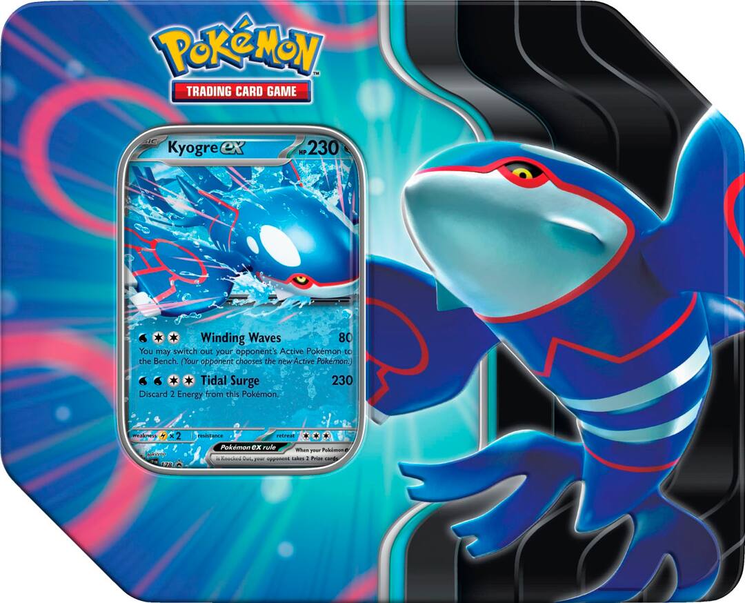 Azure Legends Tin - Dialga ex / Xerneas ex / Kyogre ex (TRIO)-Kantocards