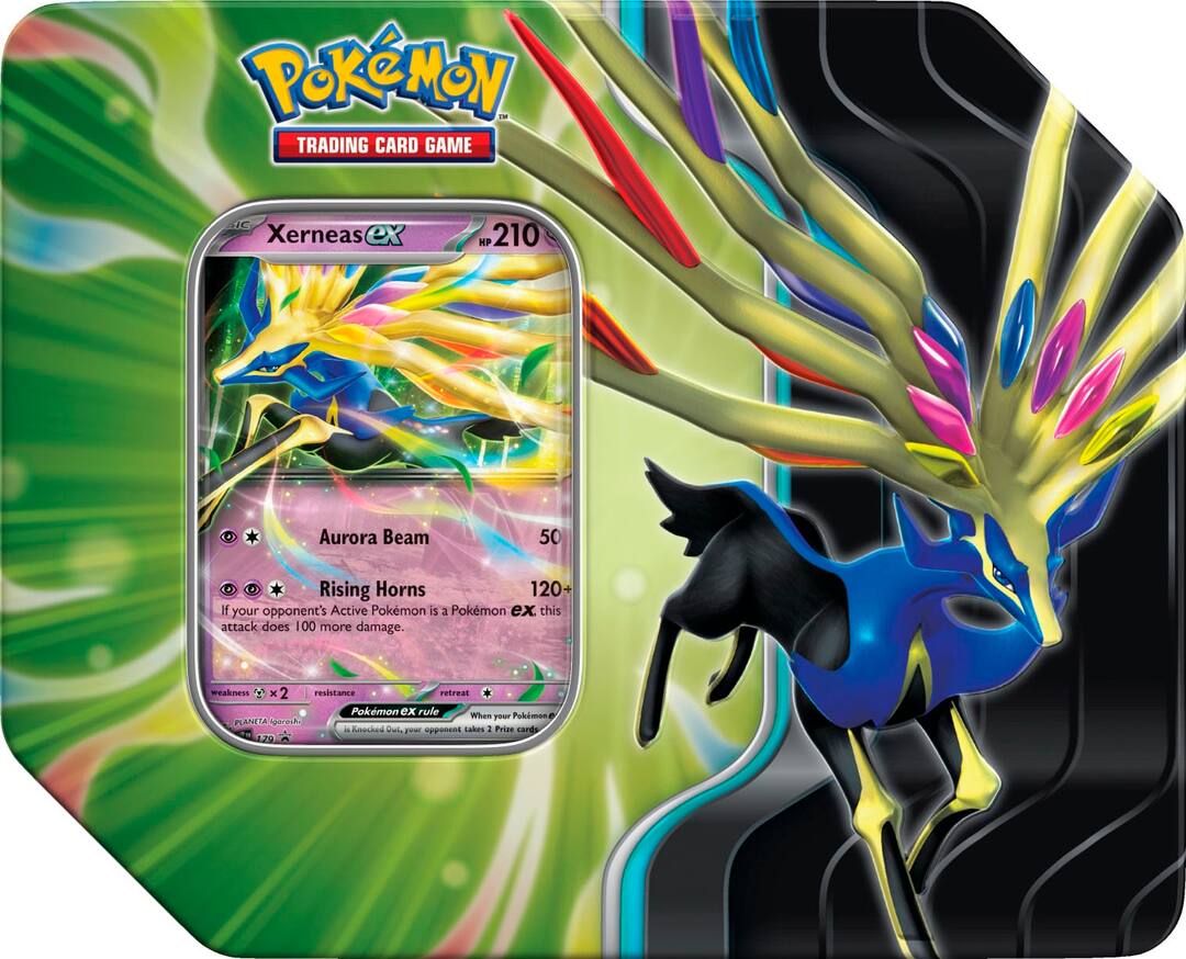 Azure Legends Tin - Dialga ex / Xerneas ex / Kyogre ex (TRIO)-Kantocards