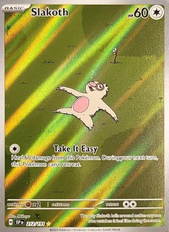 Slakoth 212/191 - Illustration Rare-Kantocards