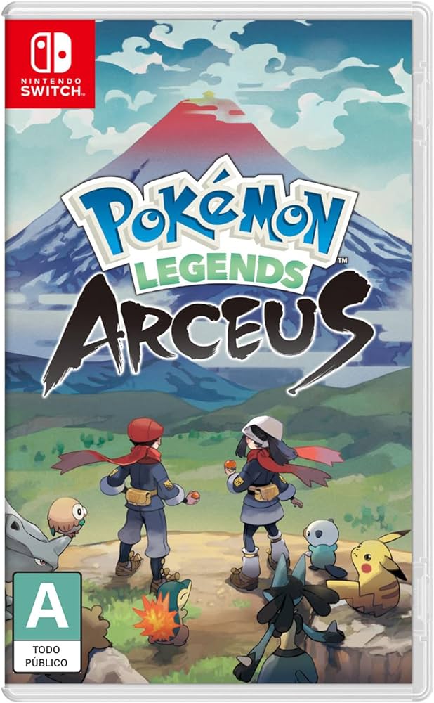 Juego Nintendo Switch "Pokemon Legends Arceus"-Kantocards