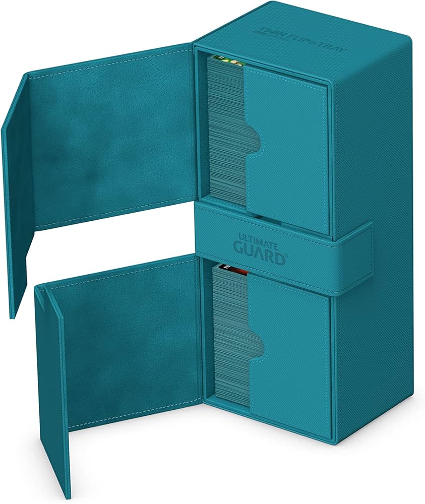 Twin Flip´n´Tray 160+ XenoSkin Petrol-Kantocards