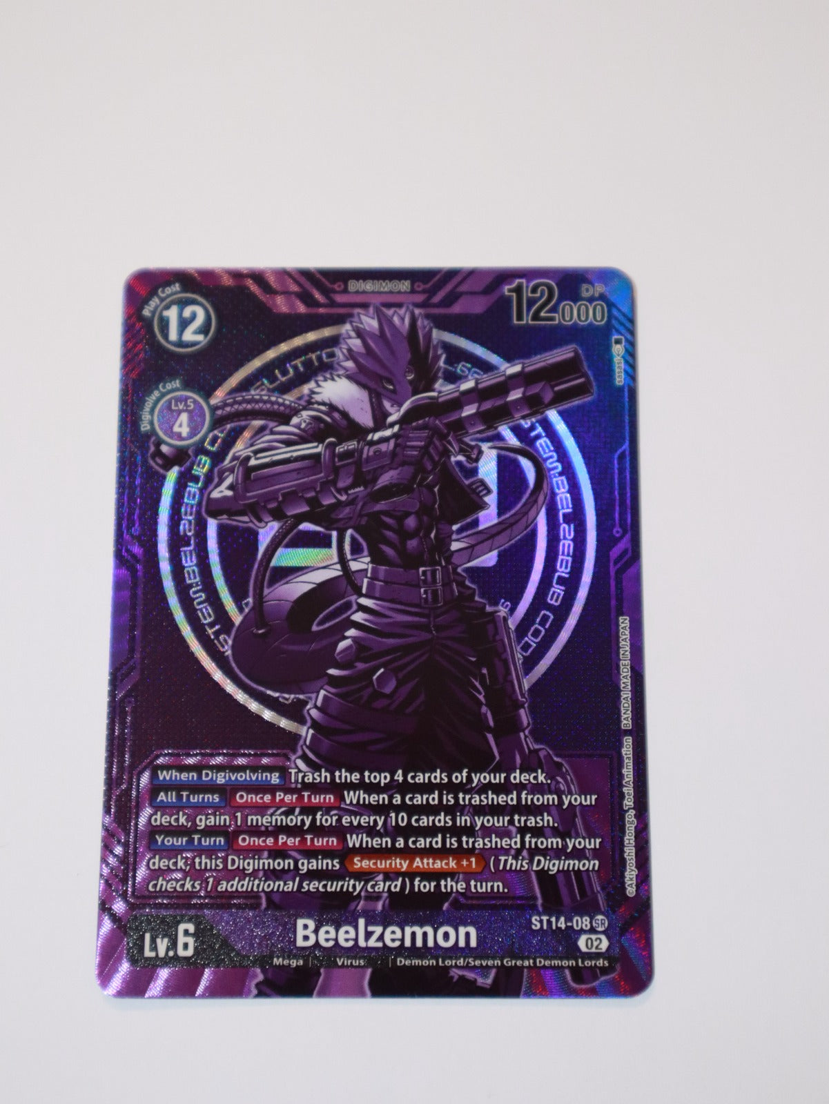 Beelzemon ST14 (Arte Alterno)-Kantocards