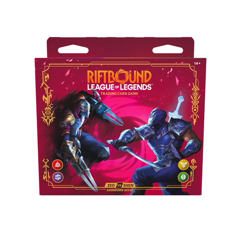 Riftbound TCG: League of Legends - Vendetta Showdown Decks - Zed vs Shen
