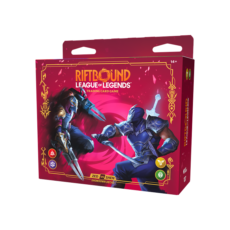 Riftbound TCG: League of Legends - Vendetta Showdown Decks - Zed vs Shen