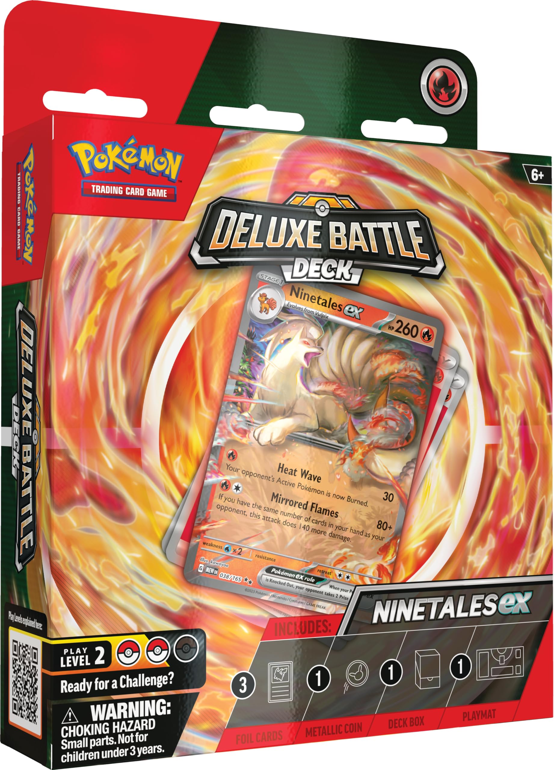 EX DELUXE BATTLE DECK - NINETALES EX-Kantocards