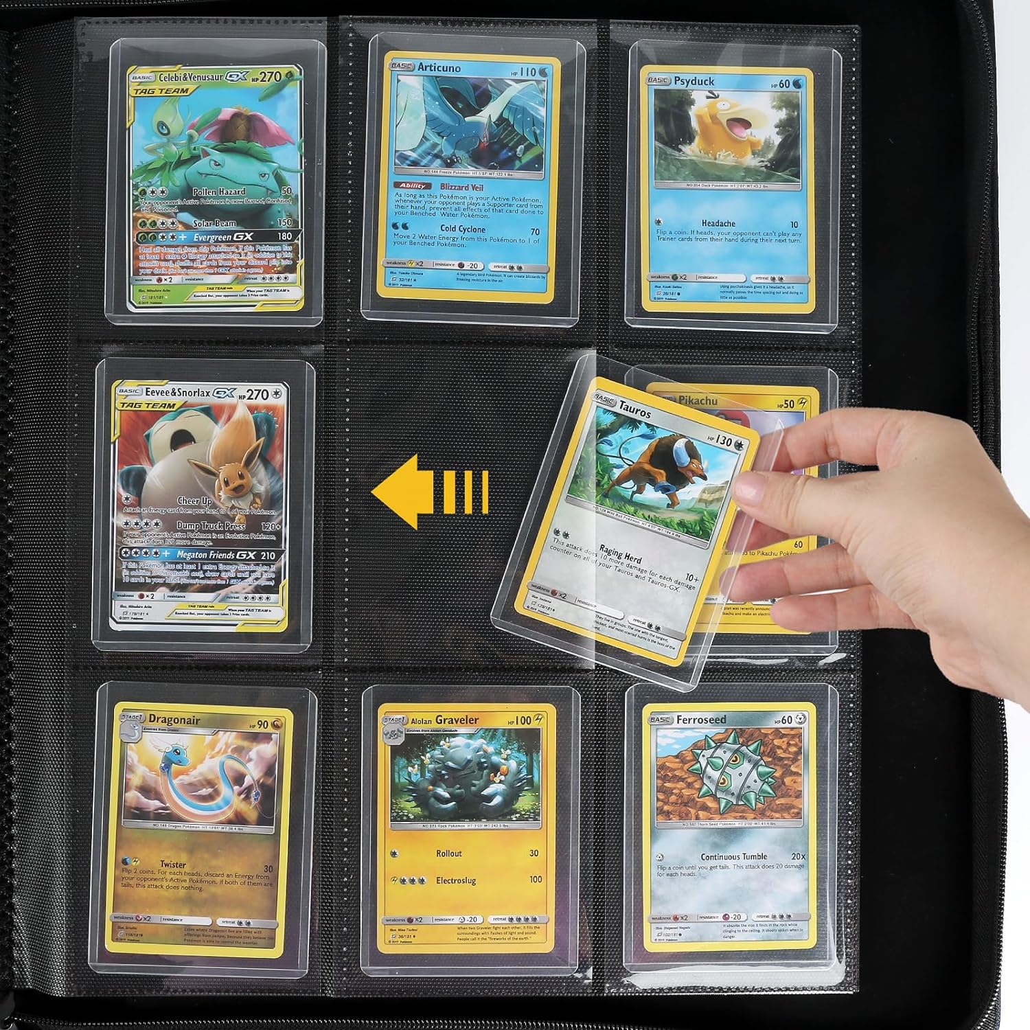 Carpeta para TopLoaders - 9 Espacios-Kantocards