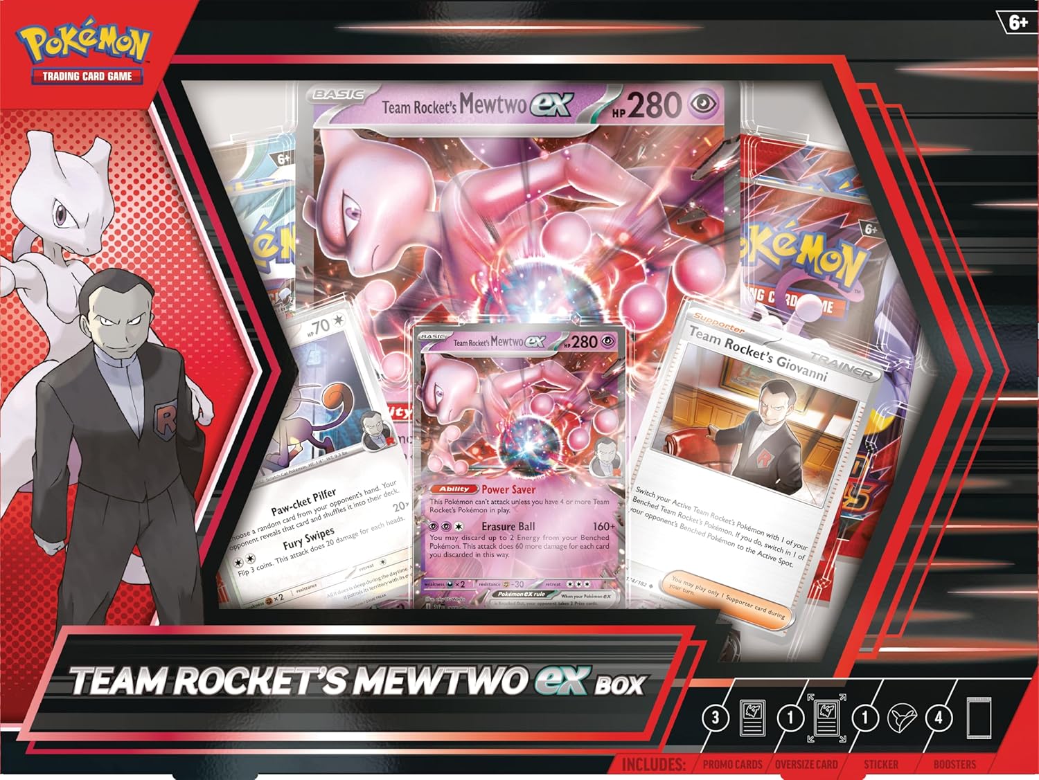 Team Rocket's Mewtwo ex Box