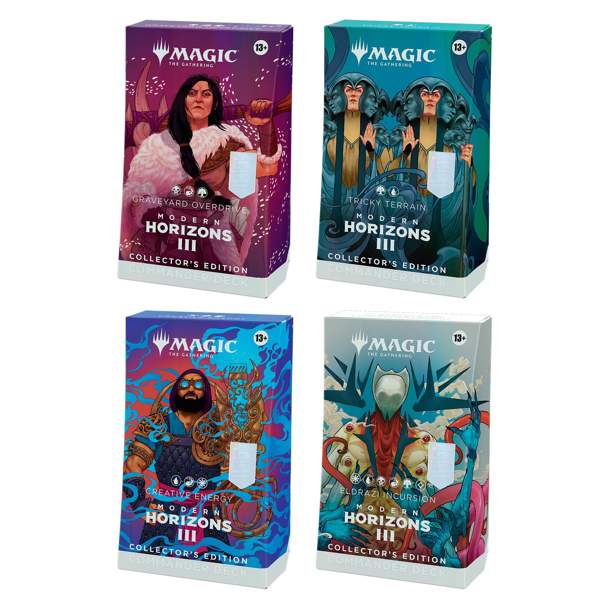 MTG: Modern Horizons 3 Commander Deck Collector's Edition CASE - INGLÉS -Kantocards