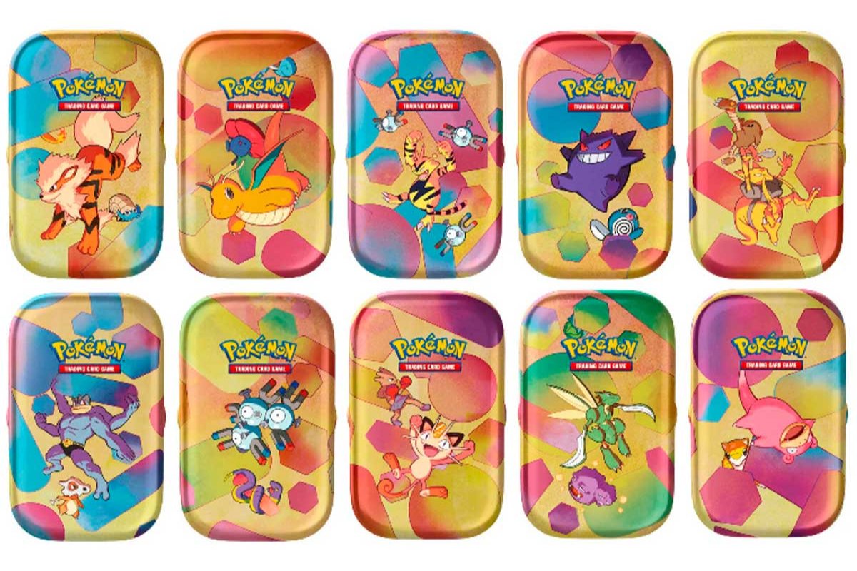 Scarlet & Violet 151 - Set de 10 Mini Tin Collection-Kantocards