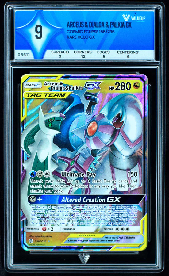 Arceus & Palkia & Dialga GX (ValueUp) #08611 (Subasta)