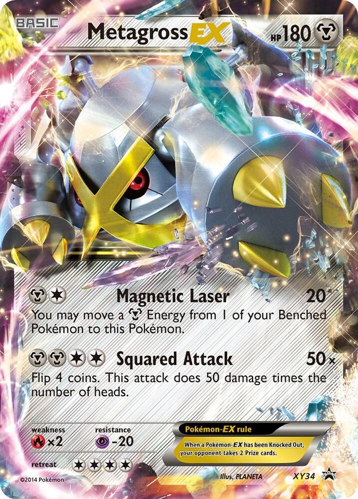 Metagross EX XY34 (Subasta)