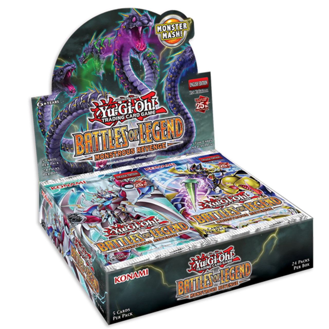 - YU-GI-OH - Battles of Legend (Monstrous Revenge) Booster Box-Kantocards
