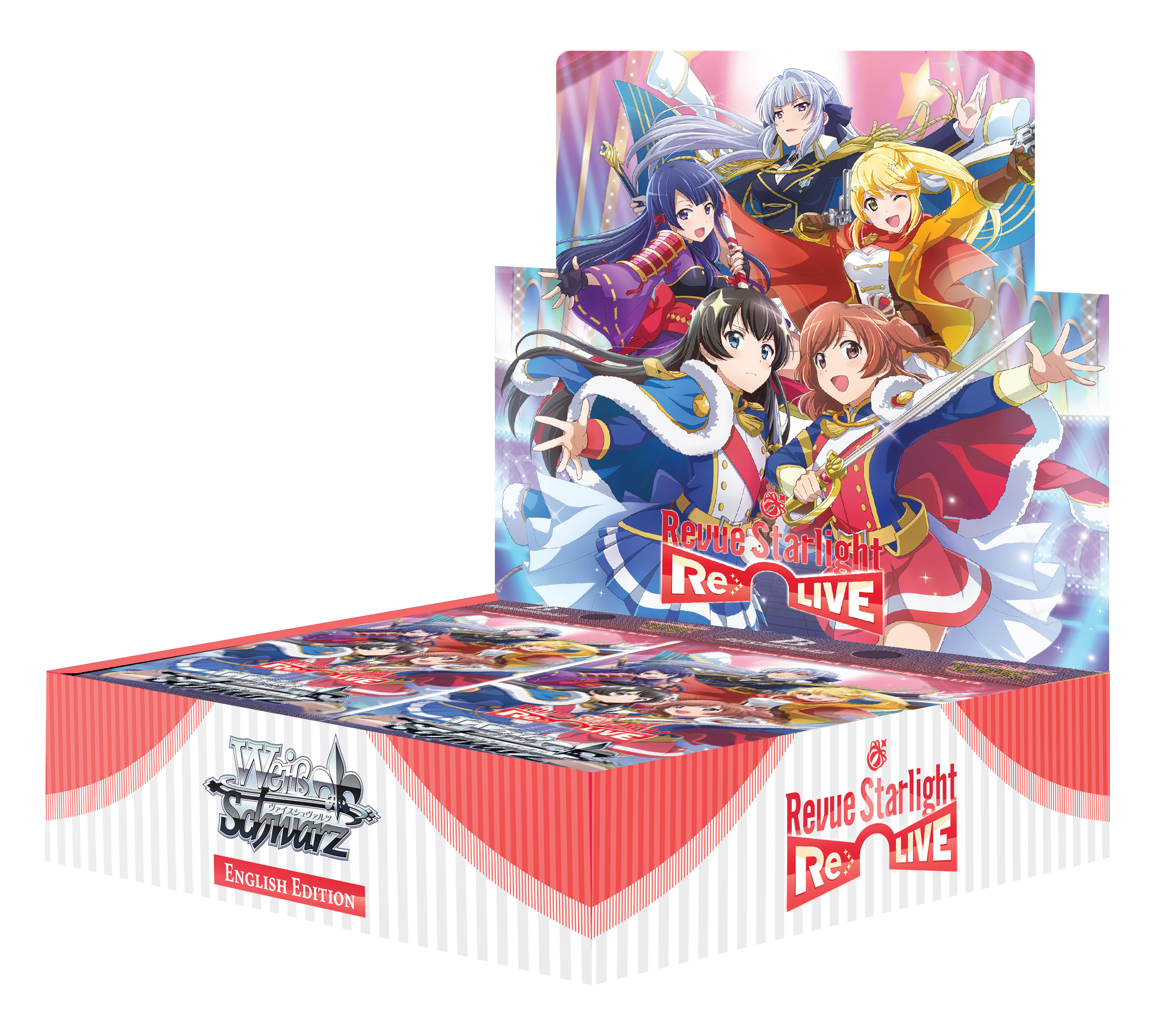 Weiss Schwarz: Revue Starlight RE-LIVE Booster Display-Kantocards