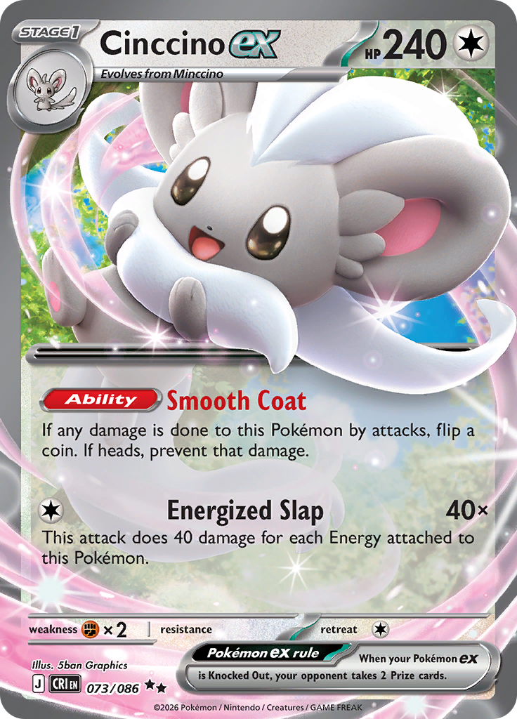 Cinccino ex - 073/086