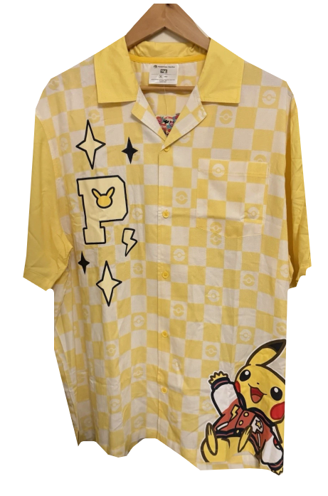 Camisa de Botones amarilla (Mundial Anaheim 2025) talla M