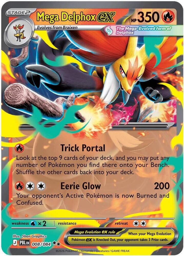 Mega Delphox ex - 008/084
