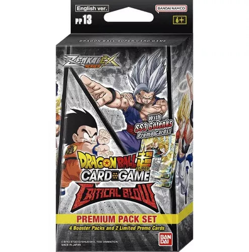 DragonBall Critical Blow Premium Pack Set-Kantocards