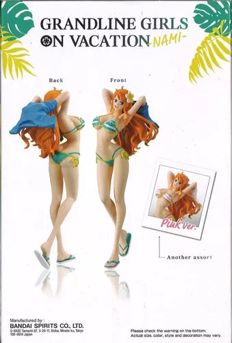 Figura de Nami - BANDAI - Grandline Girls on Vacation-Kantocards