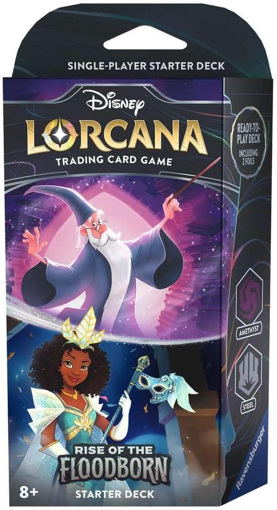 Deck Disney Lorcana Rise of the Floodborn (Amethyst & Steel)-Kantocards