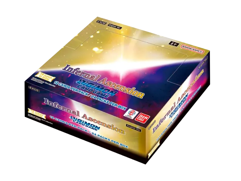 Digimon TCG: Infernal Ascension Booster Box (EX06)-Kantocards