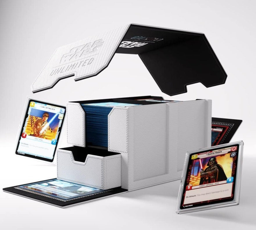 Star Wars Unlimited Double Deck Pod - White-Kantocards