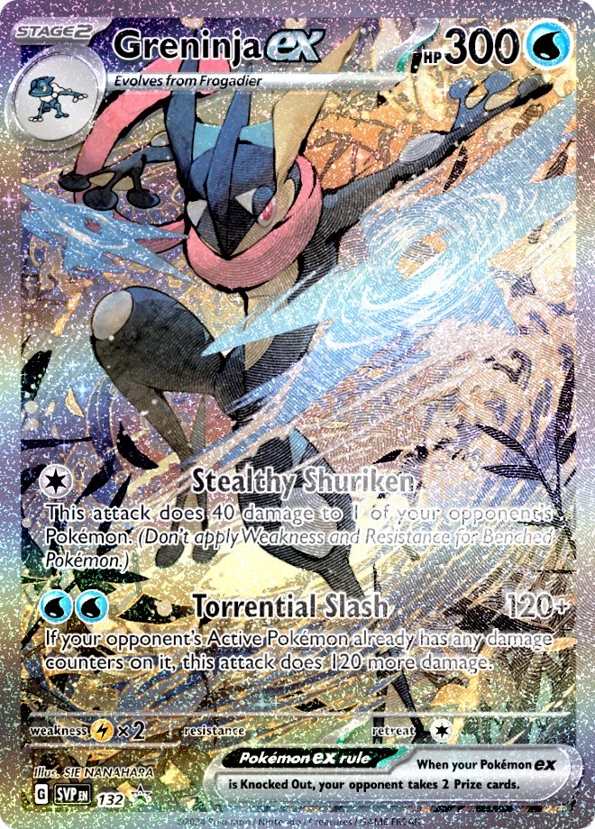 Greninja ex SVP 132-Kantocards