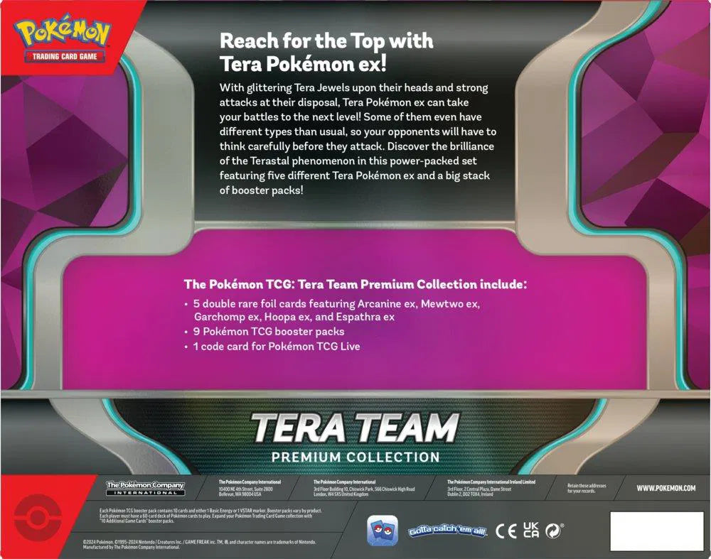 Tera team premium collection-Kantocards