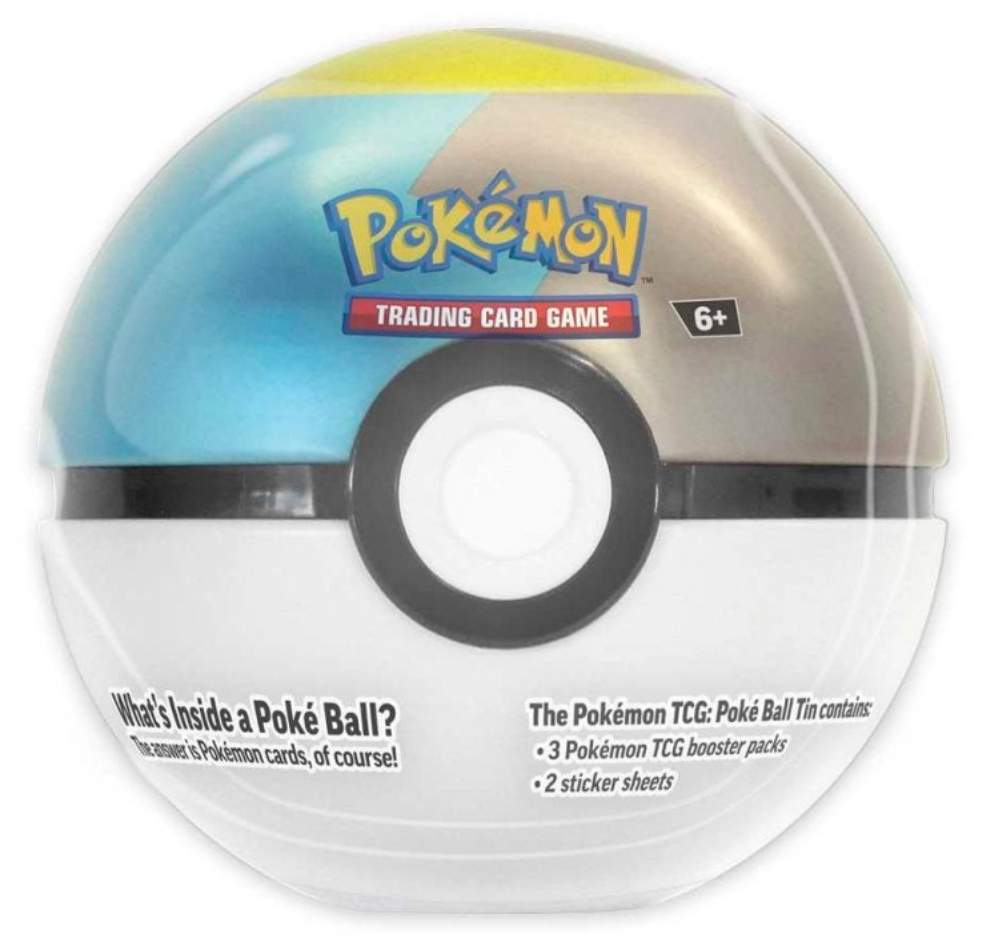Pokeball Tin (Q4 2024) - MOON BALL -Kantocards