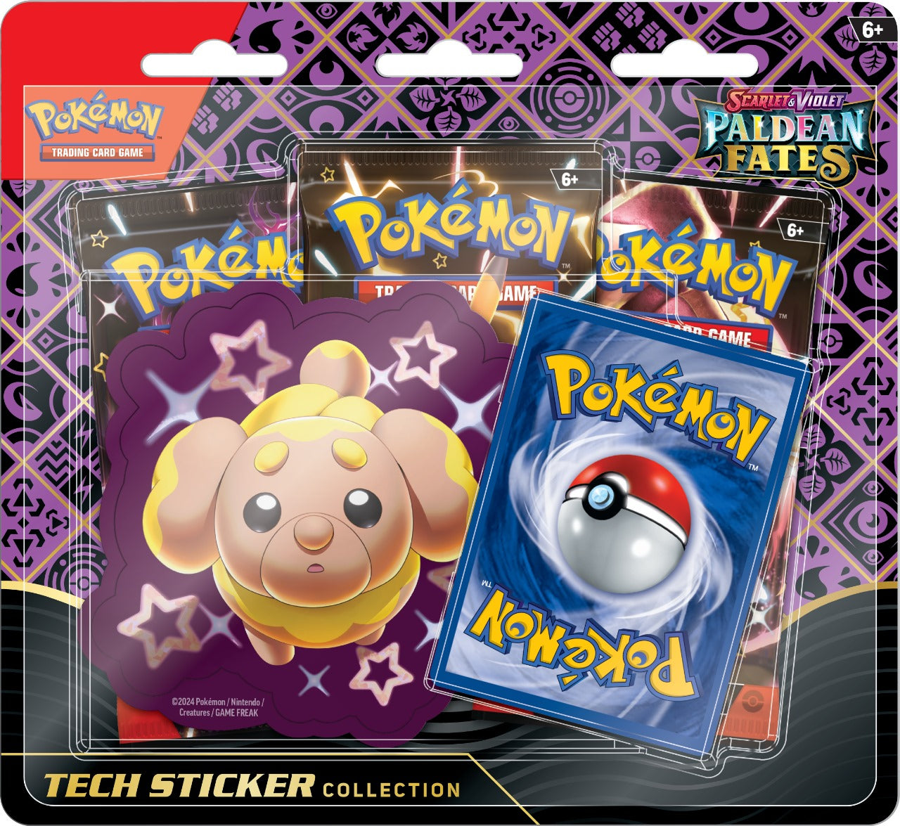 PALDEAN FATES 3-Pack Blister Tech Sticker (set de 3)