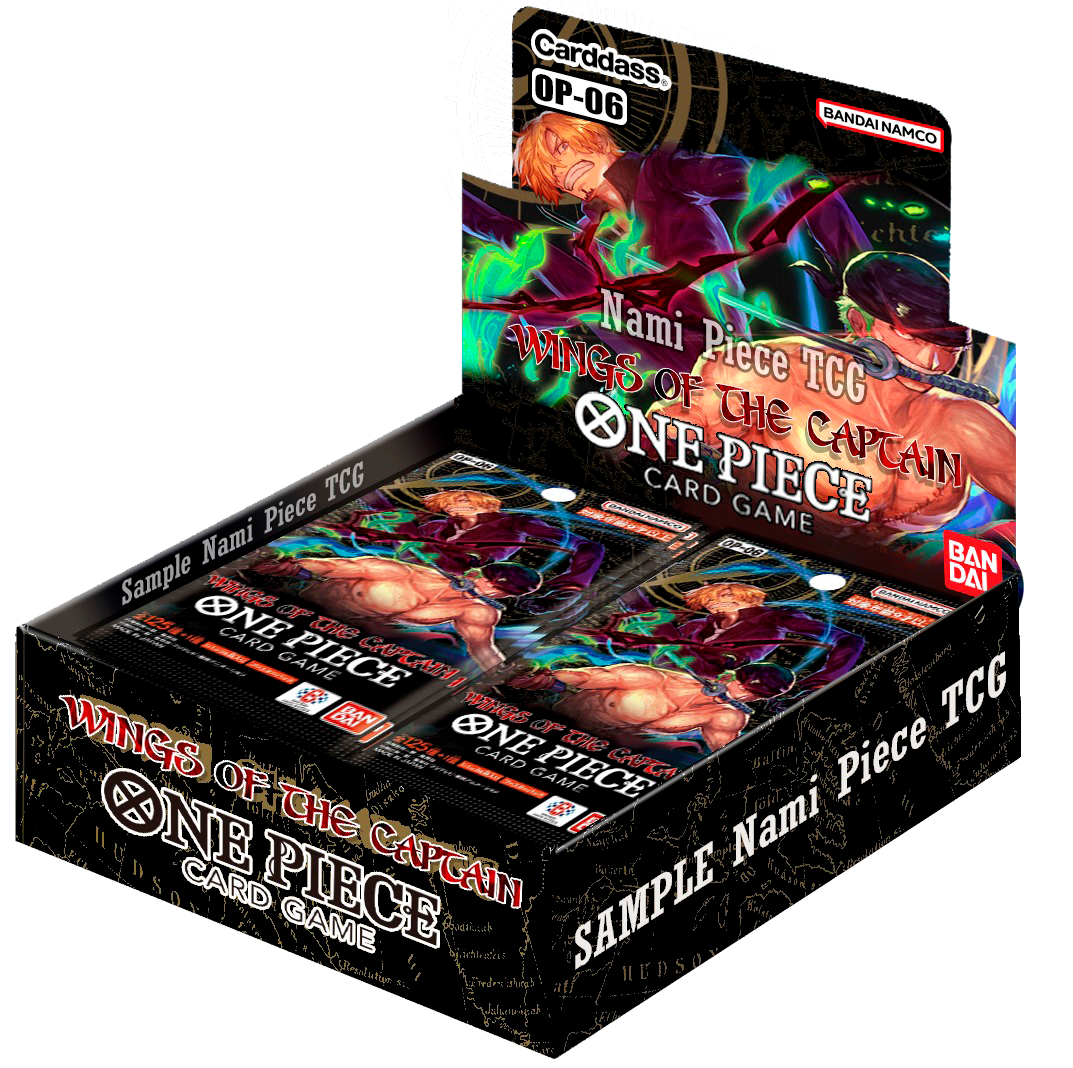 One Piece Card Game Booster Box (OP-06) Wings Of The Captain-Kantocards