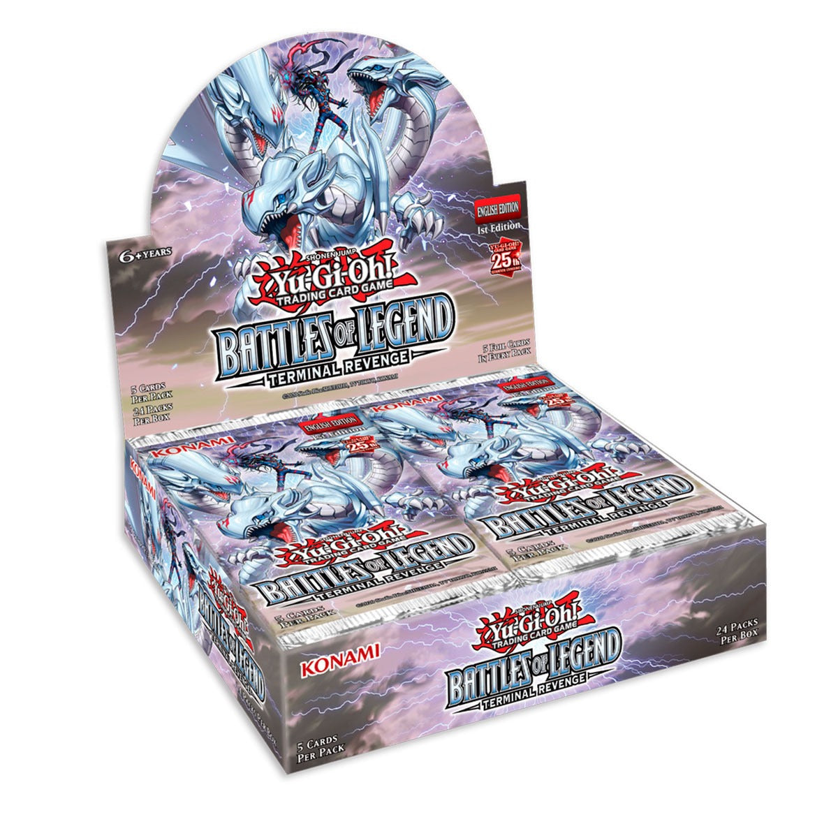 Yu-Gi-Oh! TCG "Battles of Legend: Terminal Revenge" Booster Display 24ct. - ENGLISH-Kantocards