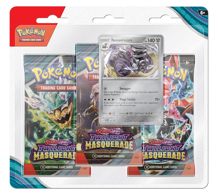 S&V (ESPAÑOL): Twilight Masquerade - 3-Pack Blister (Revavroom)-Kantocards