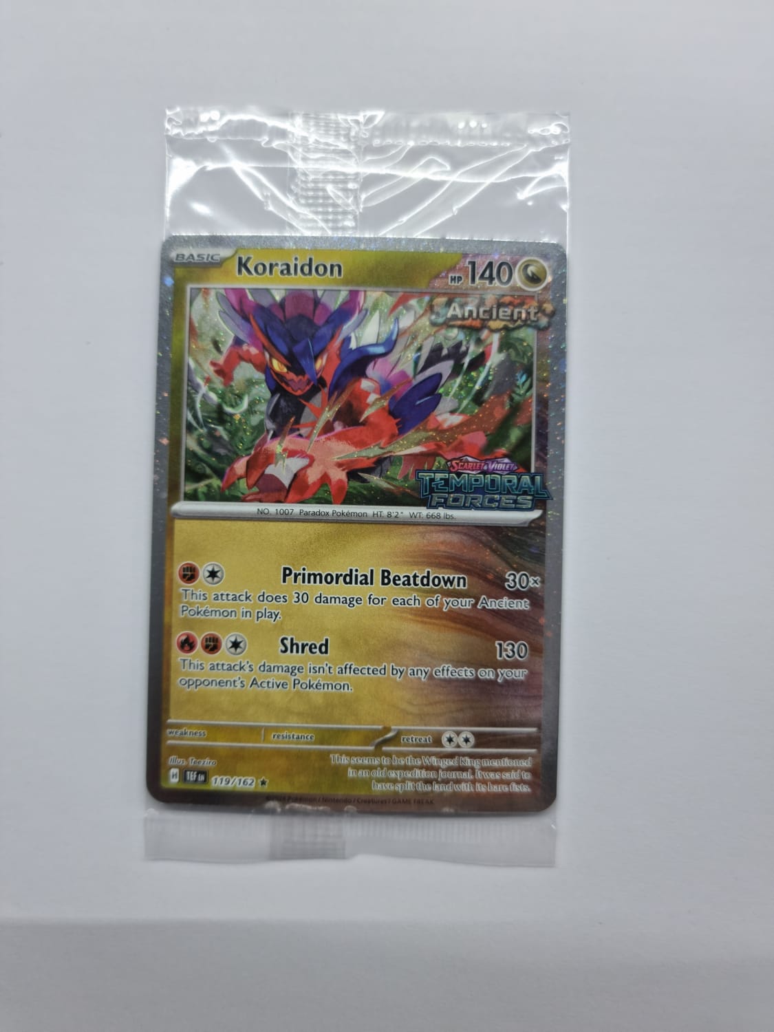 Koraidon - Promo - INGLÉS - (Regalo en la compra de $600)-Kantocards