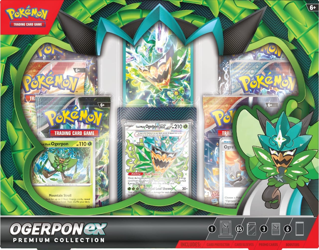 Ogerpon ex Premium Collection (Contiene 2 sobres de Surging)-Kantocards