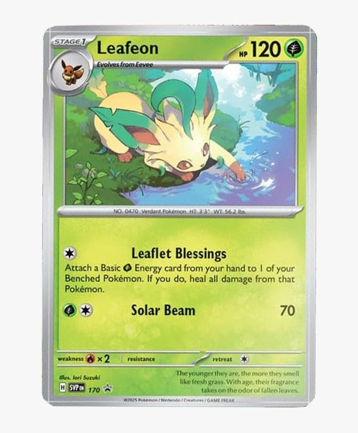 Leafeon SVP 170 - Prismatic Evolutions-Kantocards
