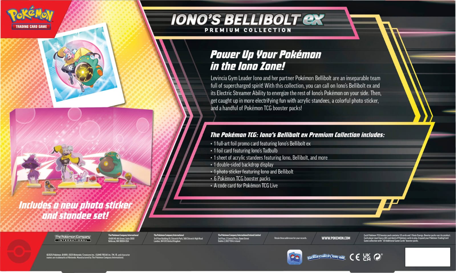 Iono's Bellibolt ex Premium Collection - ESPAÑOL-Kantocards
