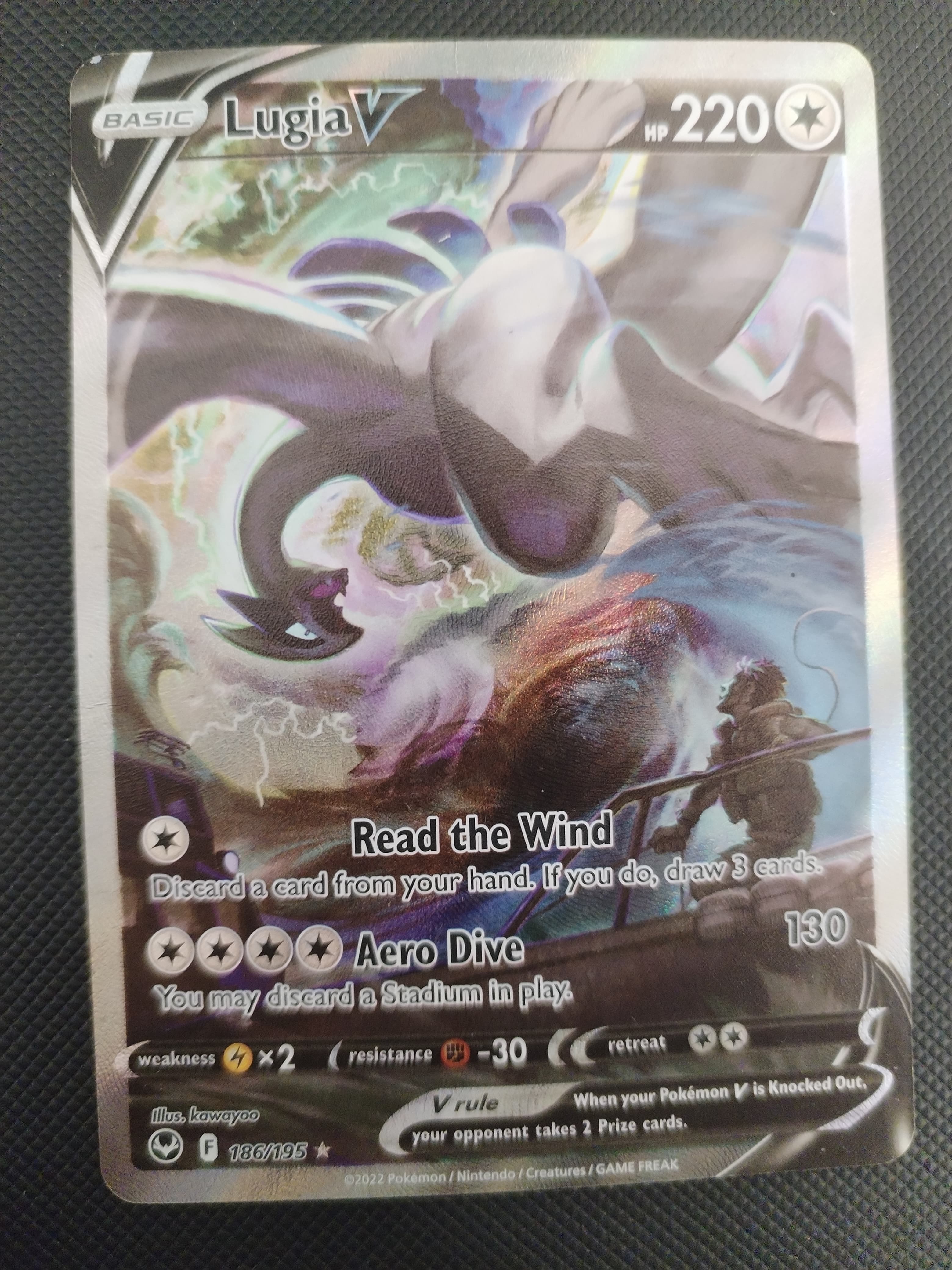 Lugia V (Alternate Full Art) 186/195 (Ver Condición)-Kantocards