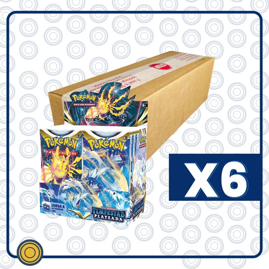 Silver Tempest - Booster Box Case (ESPAÑOL)-Kantocards