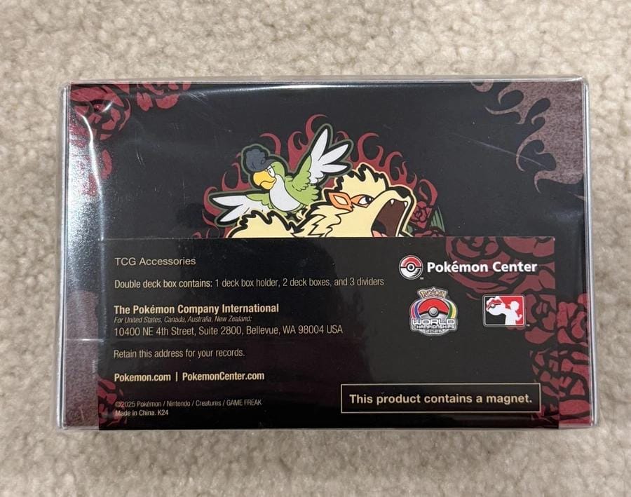 Double deck Box Exclusive mundial Anaheim 2025 - Arcanine