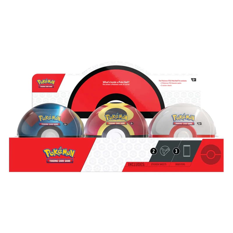 Display Pokeball Tin (Q4 2025) PREVENTA