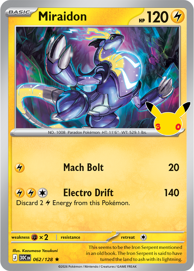 Miraidon 062/128 - Rare Holo