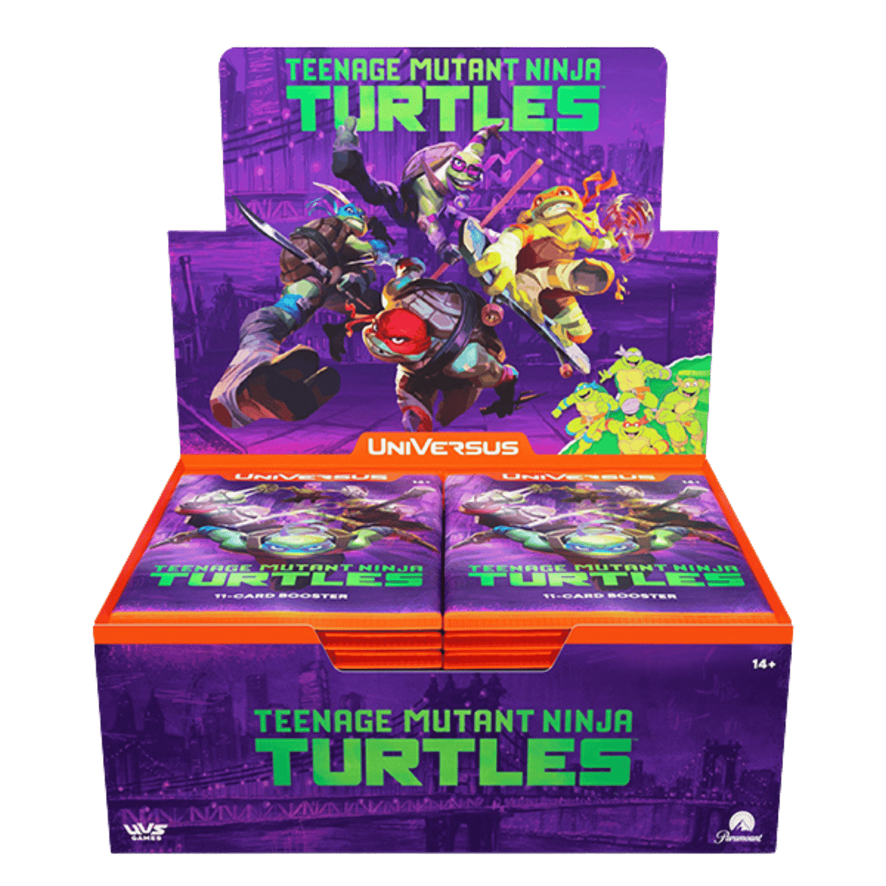 UniVersus CCG: Ninja Turtles - Booster Display - PREVENTA-Kantocards