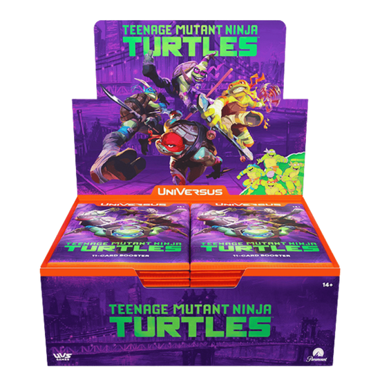 UniVersus CCG: Ninja Turtles - Booster Display - PREVENTA