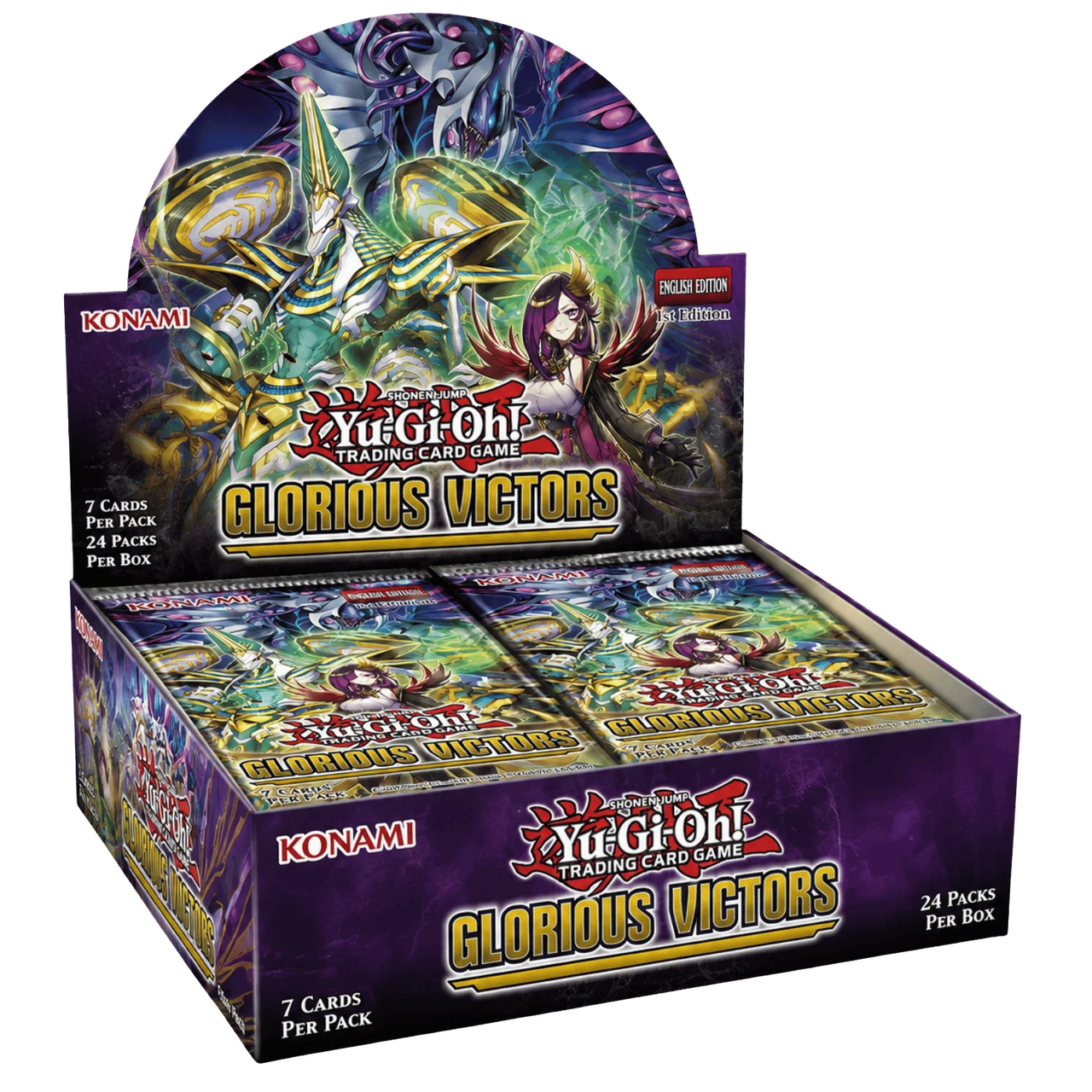 Yu-Gi-Oh! Glorious Victors - Booster Display (PREVENTA)
