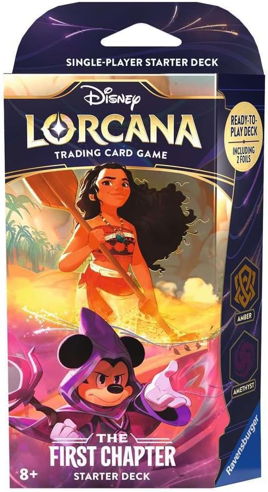 Deck Disney Lorcana First Chapter (Amber & Amethyst)-Kantocards