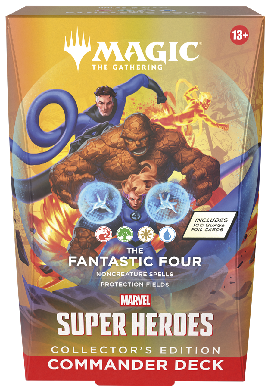 MTG: Marvel Super Heroes - Commander Deck - The Fantastic Four - Collector's Edition