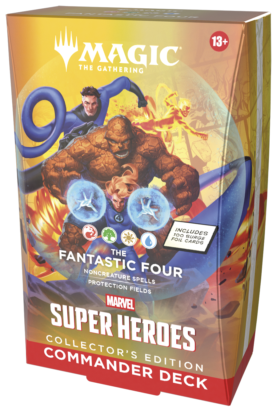 marvel super heroes fantastic 4 deck